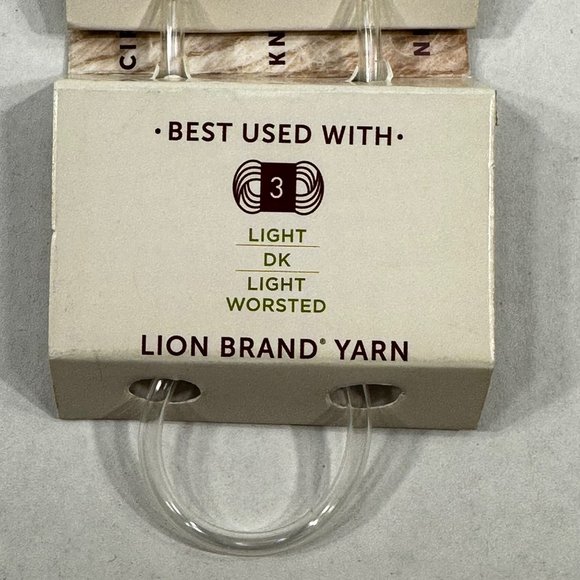 Lion Brand Yarns Bamboo Circular Knitting Needles Size US 6 16 Inch New - Picture 4 of 5
